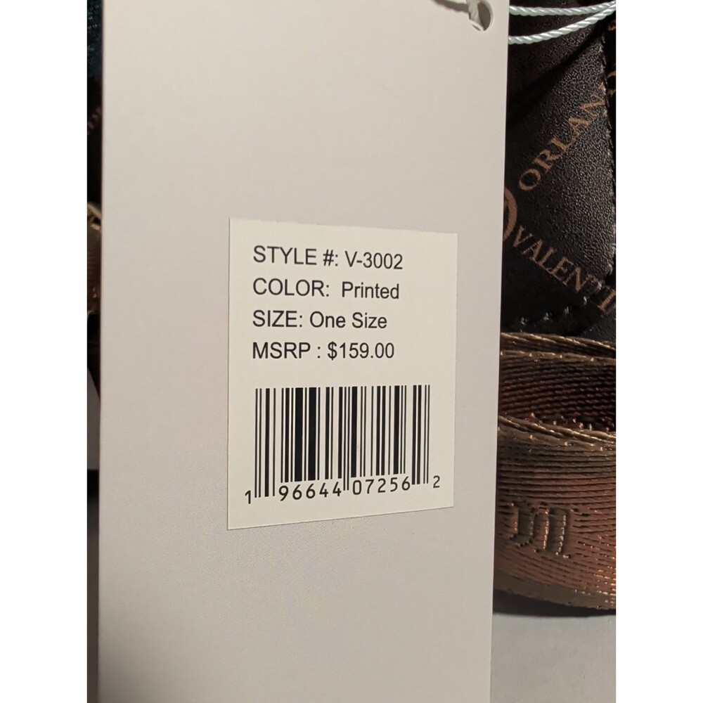 NWT Valentino Orlandi Crossbody Bag Brown Monogram Wallet Purse Gold V Lock New - Picture 4 of 16